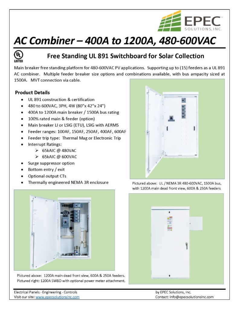 AC Combiner - EPEC Solutions