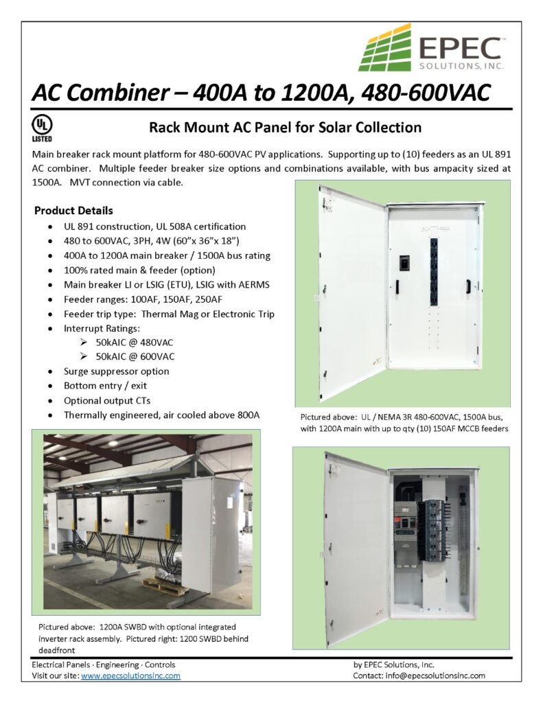 AC Combiner - EPEC Solutions