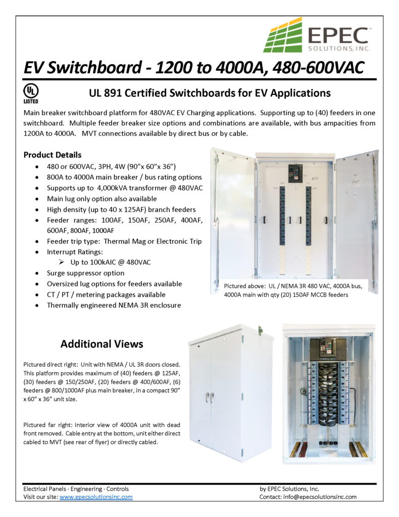 EV Switchboard - EPEC Solutions
